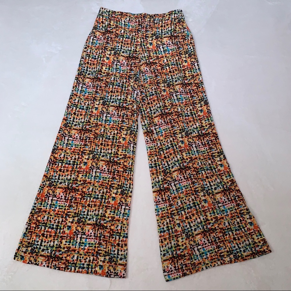 XOXO Colorful Wide-Leg Palazzo Pant